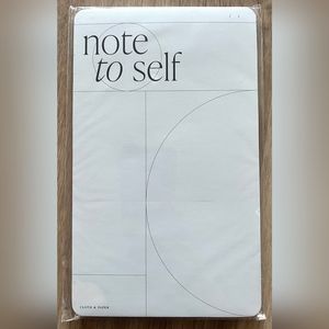 Cloth and Paper Note To Self Notepad 16